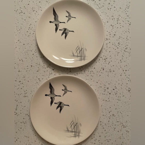 VINTAGE Dessert/Salad plate Flying  Geese design-Collectible JOHNSON BROTHERS - Picture 2 of 9